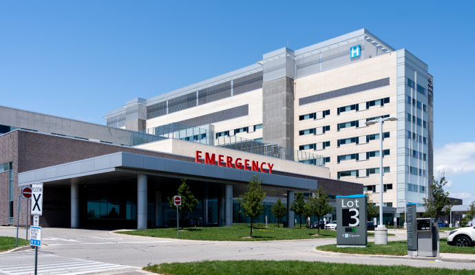 Healthcare facility exterior