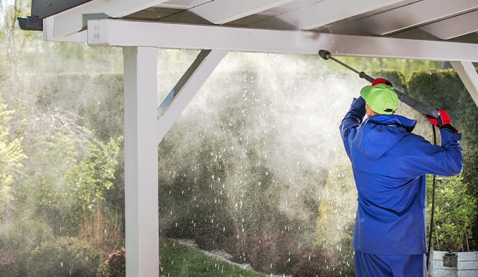 Pressure Washing for Pergolas in Cincinnati & Dayton