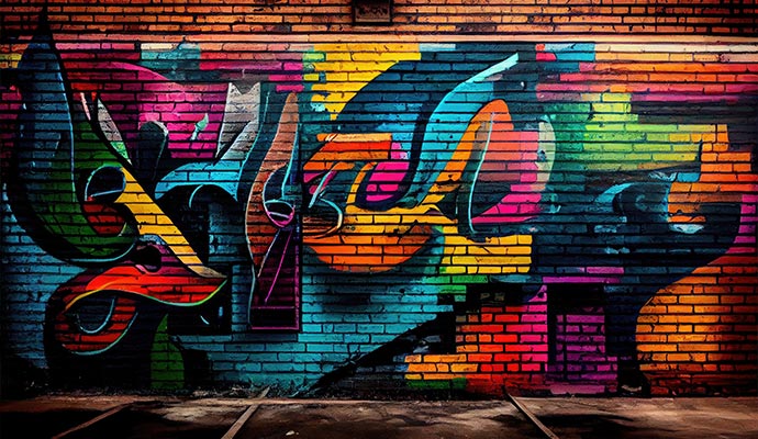 professional removing graffiti 