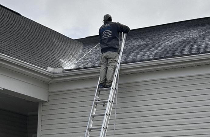 Professional pressure washing