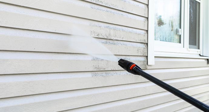 pressure washing