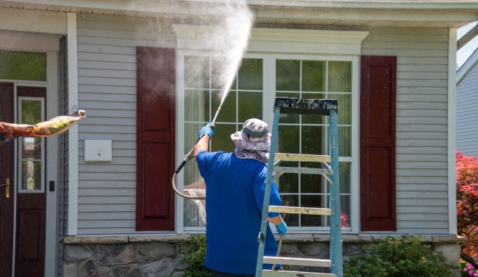 Soft washing for window